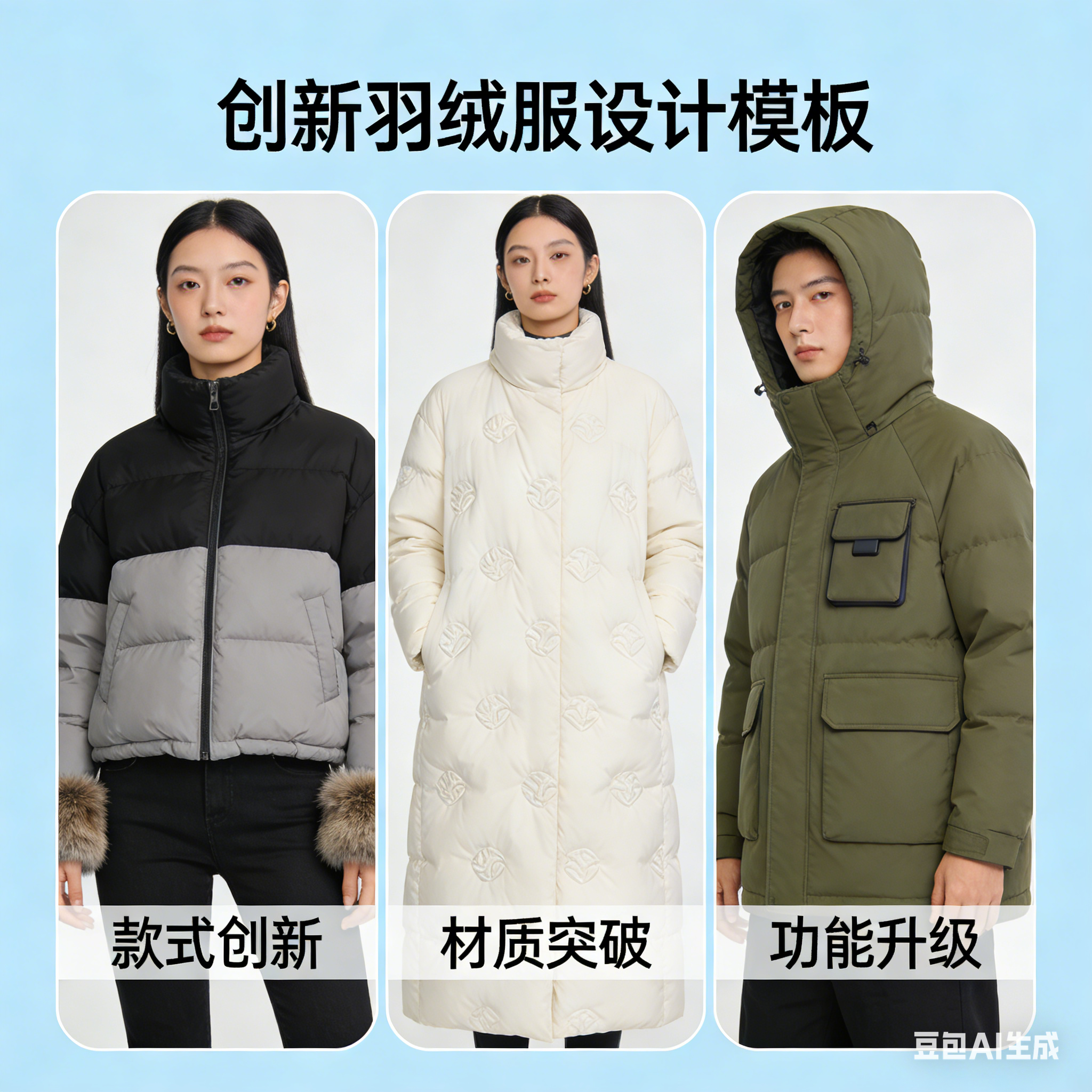 羽绒服百搭王：如何打造风格差异化的多场景穿搭指南