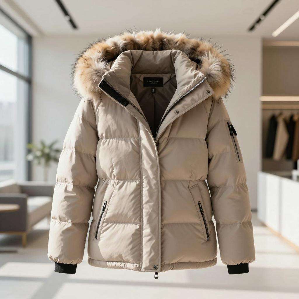 【真毛领羽绒服:高端服装行业中的品质差异化新突破】 【真毛领羽绒服:高端服装行业中的品质差异化新突破】