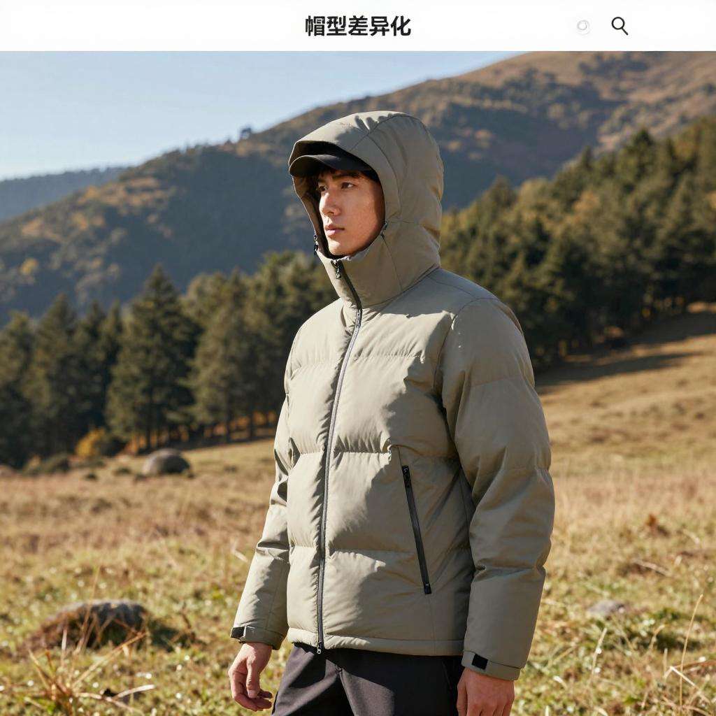 为什么连帽羽绒服在户外服装行业如此火爆?这背后的“帽型差异化”到底有什么秘密?其 为什么连帽羽绒服在户外服装行业如此火爆?这背后的“帽型差异化”到底有什么秘密?其