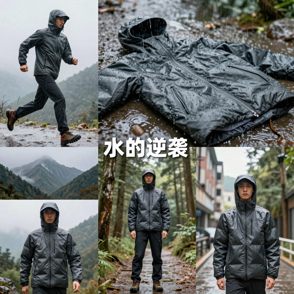 水的逆袭！防水羽绒服如何在户外服饰行业实现防水差异化第三张图