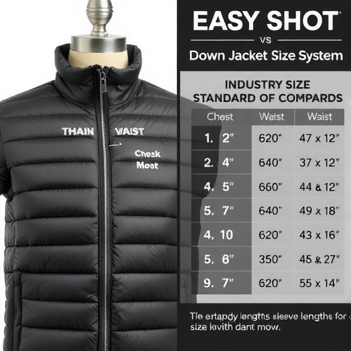 提高羽绒服销量的秘密武器:深入解析Down Jacket Size System