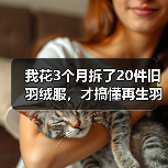我花3个月拆了20件旧羽绒服,才搞懂再生羽绒循环利用的门道(图4) 我花3个月拆了20件旧羽绒服,才搞懂再生羽绒循环利用的门道(图4)