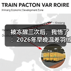 被冻醒三次后,我悟了:2026年早晚温差羽绒穿搭自救指南(图1) 被冻醒三次后,我悟了:2026年早晚温差羽绒穿搭自救指南(图1)
