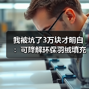 我被坑了3万块才明白：可降解环保羽绒填充到底怎么选（图2）