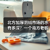 北方加厚羽绒市场的水有多深？一个南方老板的3次踩坑实录（图1）