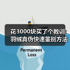 花3000块买了个教训：羽绒真伪快速鉴别方法（图2）