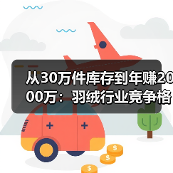 从30万件库存到年赚2000万:羽绒行业竞争格局优化的真实案例(图2) 从30万件库存到年赚2000万:羽绒行业竞争格局优化的真实案例(图2)