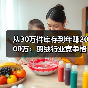 从30万件库存到年赚2000万:羽绒行业竞争格局优化的真实案例(图3) 从30万件库存到年赚2000万:羽绒行业竞争格局优化的真实案例(图3)