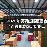 2026年买羽绒服更便宜了？聊聊终端定价的三个真相（图3）
