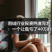 羽绒行业投资热度背后：一个让我亏了40万的判断失误（图4）