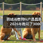 羽绒消费回归产品品质:2026年我花了3000块买了个教训(图3) 羽绒消费回归产品品质:2026年我花了3000块买了个教训(图3)
