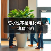 防水性不是堆材料，是堵脑回路（图1）