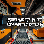 极简风是骗局?我扔了80%的东西后反而活得更爽了(图3) 极简风是骗局?我扔了80%的东西后反而活得更爽了(图3)