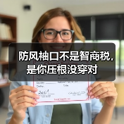 防风袖口不是智商税,是你压根没穿对 防风袖口不是智商税,是你压根没穿对