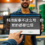 科技叙事不这么写,你发的都是垃圾 科技叙事不这么写,你发的都是垃圾