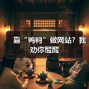靠“鸭鸭”做网站?我劝你醒醒(图2) 靠“鸭鸭”做网站?我劝你醒醒(图2)