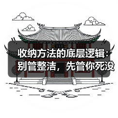 收纳方法的底层逻辑：别管整洁，先管你死没死（图4）