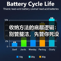 收纳方法的底层逻辑：别管整洁，先管你死没死（图1）