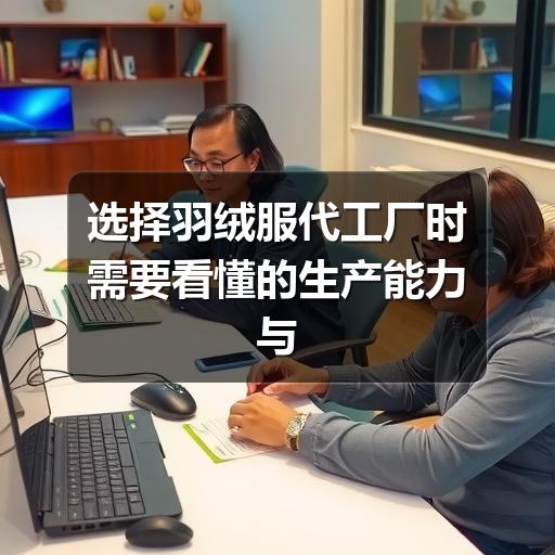 选择羽绒服代工厂时需要看懂的生产能力与合作要点(图2) 选择羽绒服代工厂时需要看懂的生产能力与合作要点