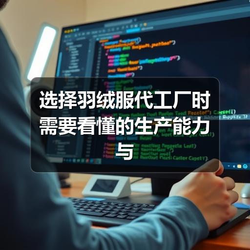 选择羽绒服代工厂时需要看懂的生产能力与合作要点(图3) 选择羽绒服代工厂时需要看懂的生产能力与合作要点