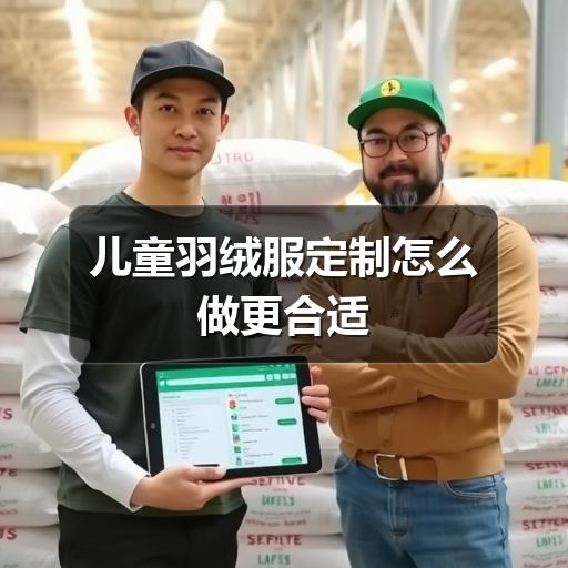 儿童羽绒服定制怎么做更合适(图2) 儿童羽绒服定制怎么做更合适