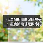 低温耐折测试误区揭秘：温度波动才是致命陷阱（图1）