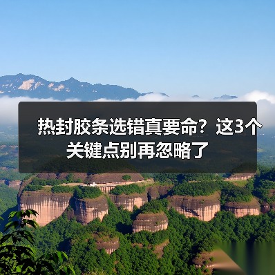 热封胶条选错真要命？这3个关键点别再忽略了（图3）