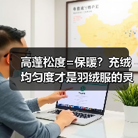 高蓬松度=保暖？充绒均匀度才是羽绒服的灵魂（图1）