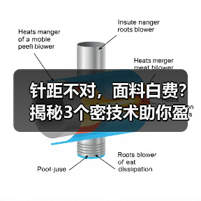 针距不对，面料白费？揭秘3个密技术助你盈利（图2）