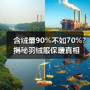 含绒量90%不如70%？揭秘羽绒服保暖真相（图1）