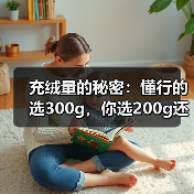 充绒量的秘密:懂行的选300g,你选200g还觉得自己聪明?(图1) 充绒量的秘密:懂行的选300g,你选200g还觉得自己聪明?(图1)