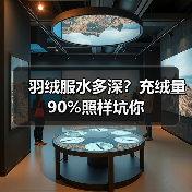 羽绒服水多深?充绒量90%照样坑你