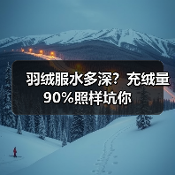 羽绒服水多深？充绒量90%照样坑你（图4）