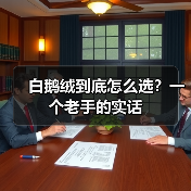 白鹅绒到底怎么选？一个老手的实话（图1）