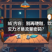 绒'内容:别再硬刚,软实力才是流量密码?(图4) 绒'内容:别再硬刚,软实力才是流量密码?(图4)