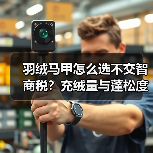 羽绒马甲怎么选不交智商税?充绒量与蓬松度真相揭秘(图4) 羽绒马甲怎么选不交智商税?充绒量与蓬松度真相揭秘(图4)