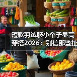 短款羽绒服小个子显高穿搭2026:别信那些扯淡的教程,这么做才是王道(图4) 短款羽绒服小个子显高穿搭2026:别信那些扯淡的教程,这么做才是王道(图4)