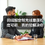羽绒服定制充绒量蓬松度可调,真的能解决你的保暖焦虑吗(图1) 羽绒服定制充绒量蓬松度可调,真的能解决你的保暖焦虑吗(图1)