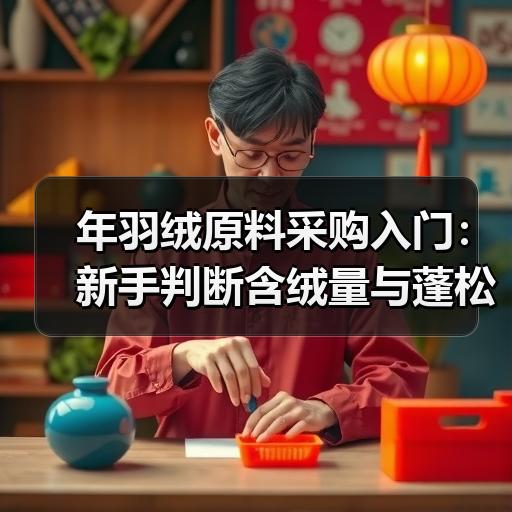 年羽绒原料采购入门：新手判断含绒量与蓬松度的实用方法