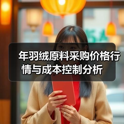 年羽绒原料采购价格行情与成本控制分析