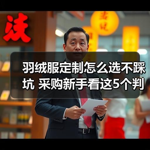 羽绒服定制怎么选不踩坑 采购新手看这5个判断标准