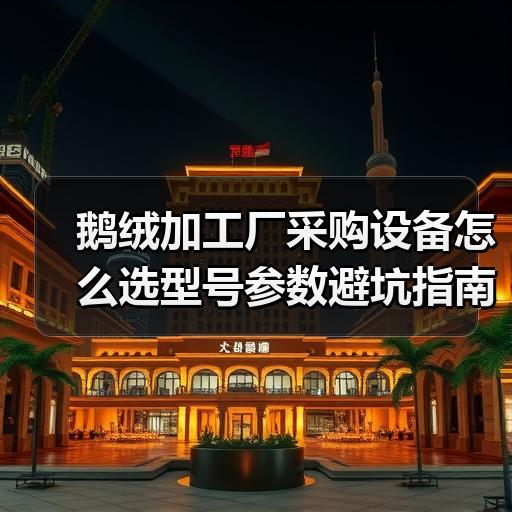 鹅绒加工厂采购设备怎么选型号参数避坑指南 鹅绒加工厂采购设备怎么选型号参数避坑指南