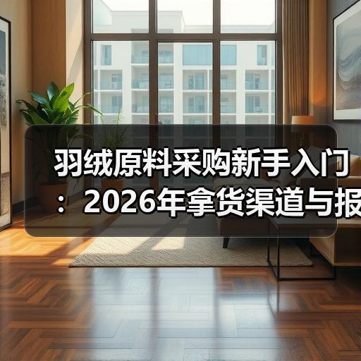 羽绒原料采购新手入门:2026年拿货渠道与报价判断 羽绒原料采购新手入门:2026年拿货渠道与报价判断