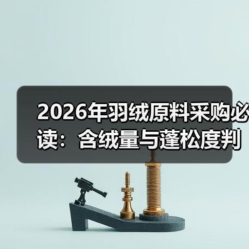 2026年羽绒原料采购必读:含绒量与蓬松度判断标准解析 2026年羽绒原料采购必读:含绒量与蓬松度判断标准解析