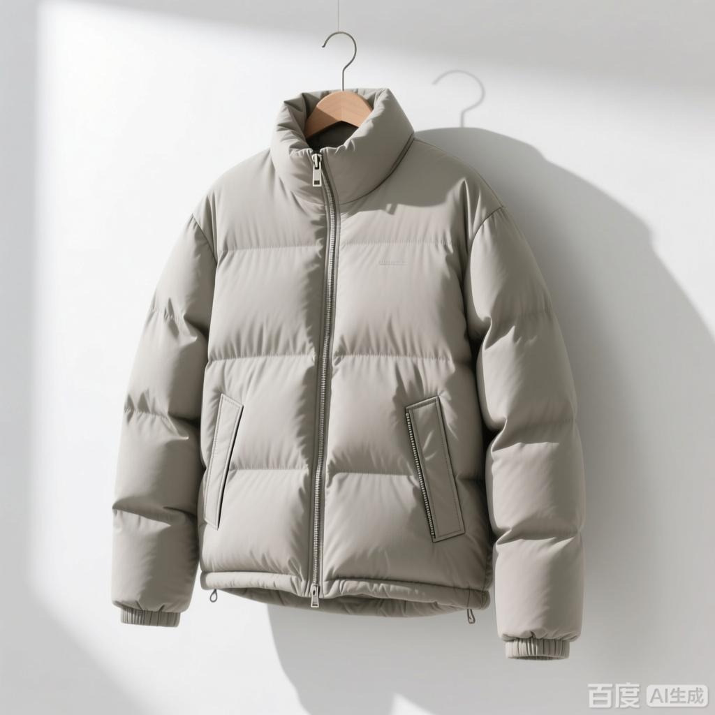 【羽绒服类型全解析：无帽款如何实现简约差异化？】