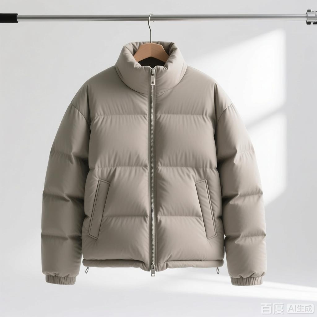 【羽绒服类型全解析：无帽款如何实现简约差异化？】