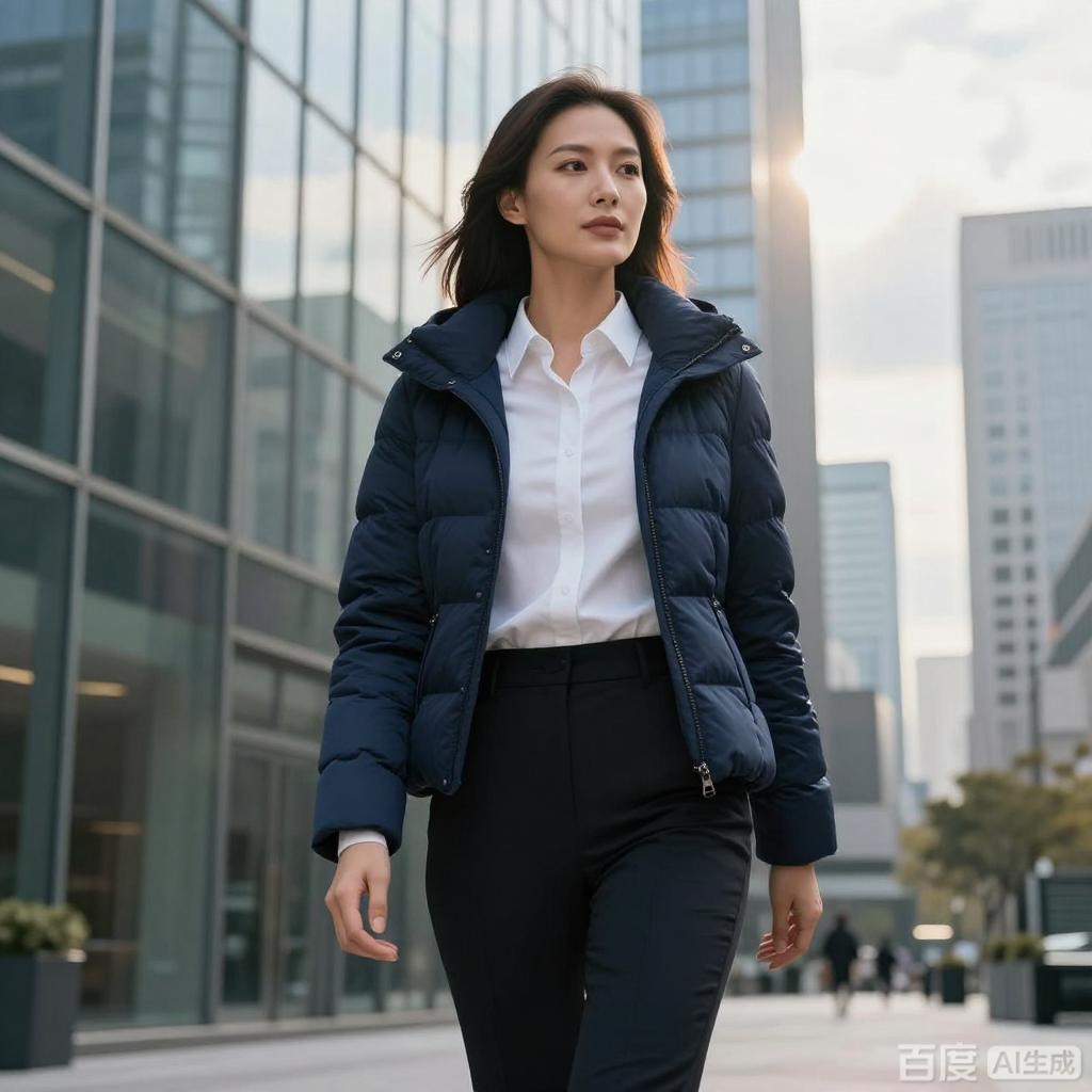 羽绒服通勤款:职场场景差异化的突破口 羽绒服通勤款:职场场景差异化的突破口