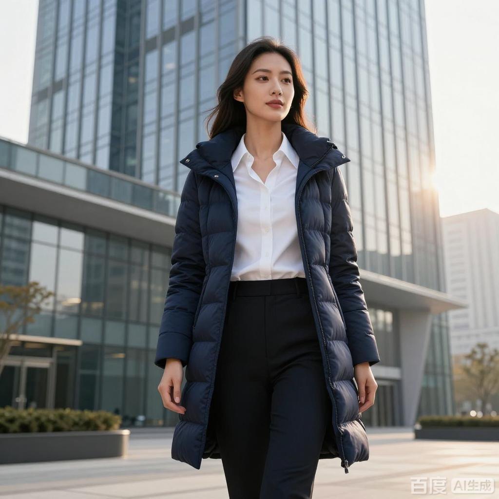 羽绒服通勤款:职场场景差异化的突破口(图2) 羽绒服通勤款:职场场景差异化的突破口