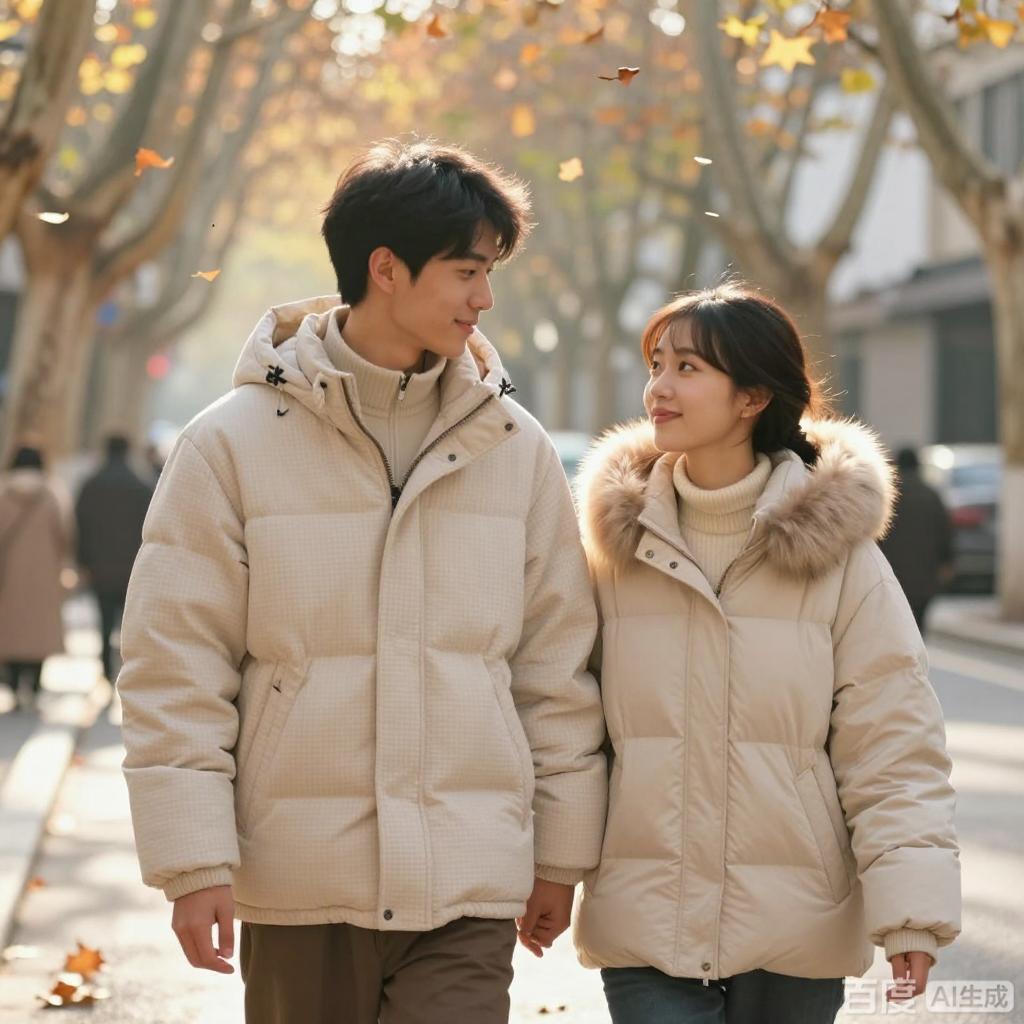 羽绒服情侣款揭秘：人群差异化，如何击穿服饰红海