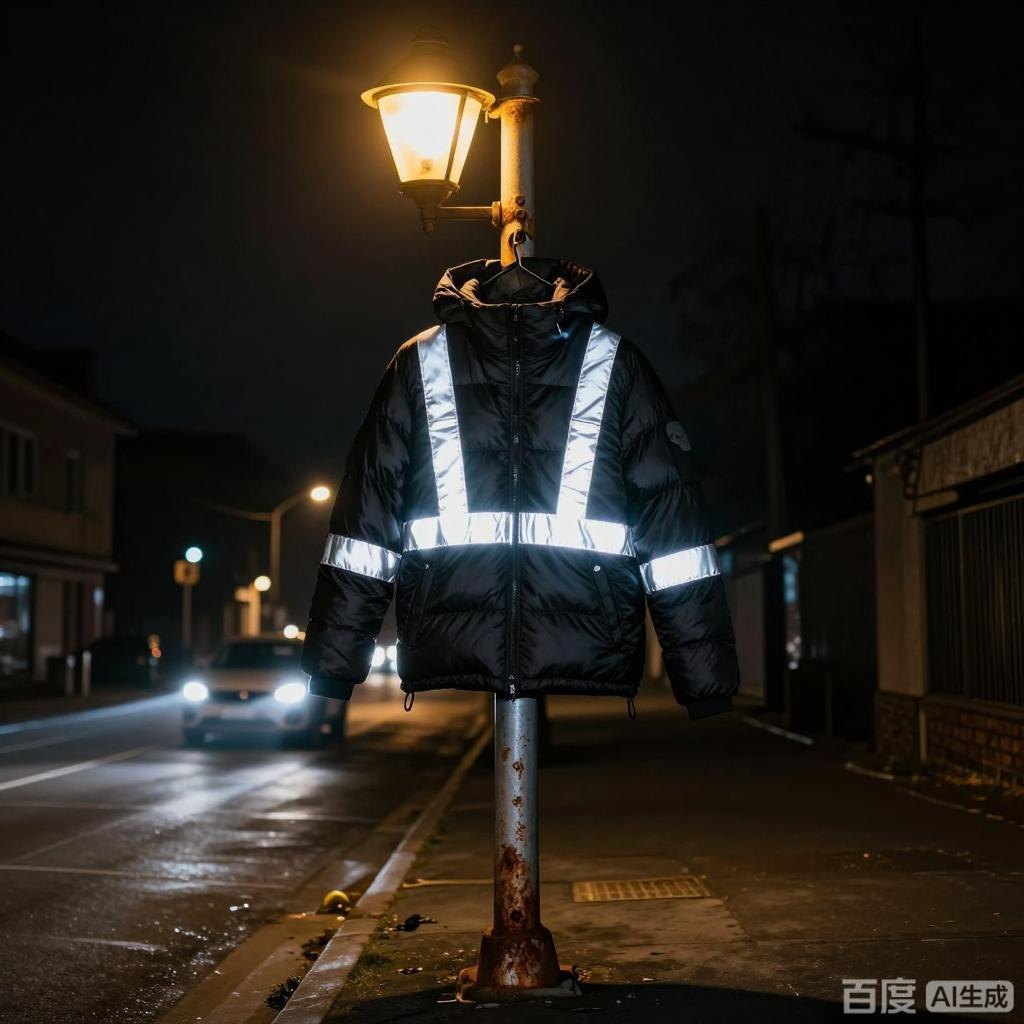 羽绒服中的反光条:安全属性差异化的新趋势揭秘 羽绒服中的反光条:安全属性差异化的新趋势揭秘